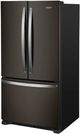 Whirlpool® 36" 20.0 Cu. Ft. Fingerprint Resistant Black Stainless Steel Counter Depth French Door Refrigerator-3