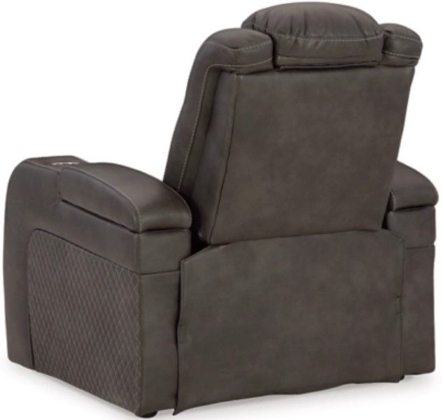 Signature Design by Ashley® Fyne-Dyme Shadow Power Recliner-4