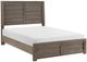 Homelegance® Longview Gray Queen Panel Bed-0