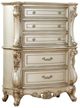 ACME Furniture Gorsedd Golden Ivory Chest-0