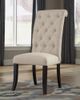 Signature Design by Ashley® Tripton Linen Upholstered Dining Side Chair-2