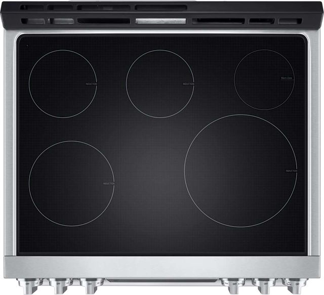 LG Studio 30" PrintProof™ Stainless Steel Slide In Induction Range-2
