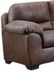 American Wholesale Furniture Wildwood Chocolate Loveseat-1