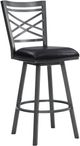 Armen Living Fargo Black/Mineral Counter Stool-0