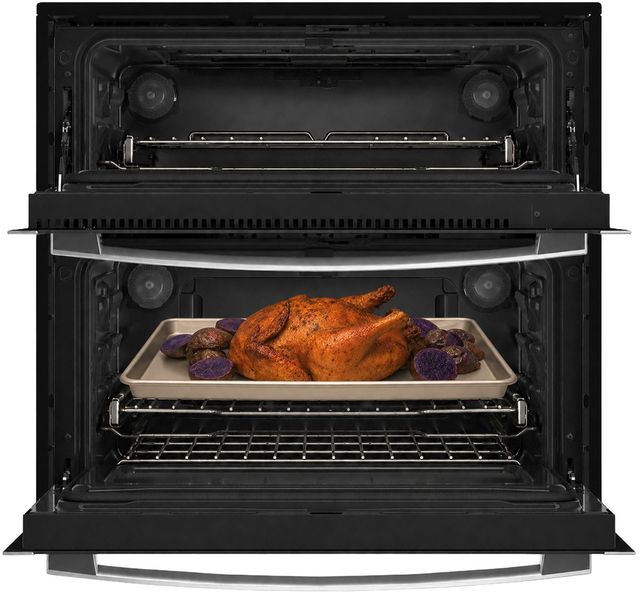 GE Profile™ 30” Stainless Steel Twin Flex Smart Double Electric Wall Oven-2