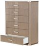 Michael Amini® West Kensington Sea Salt Caramel Highboy Chest-1