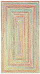 Capel Rugs Cutting Garden Grass 27" x 9' Concentric Rectangle Runner Rug-0