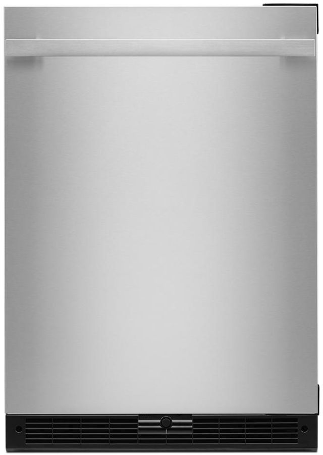 JennAir® Noir™ 24" 5 Cu. Ft. Stainless Steel Under the Counter Refrigerator-0