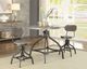 ACME Furniture Fatima 3-Piece Adjustable Counter Height Dining Set with Chair Backs-1