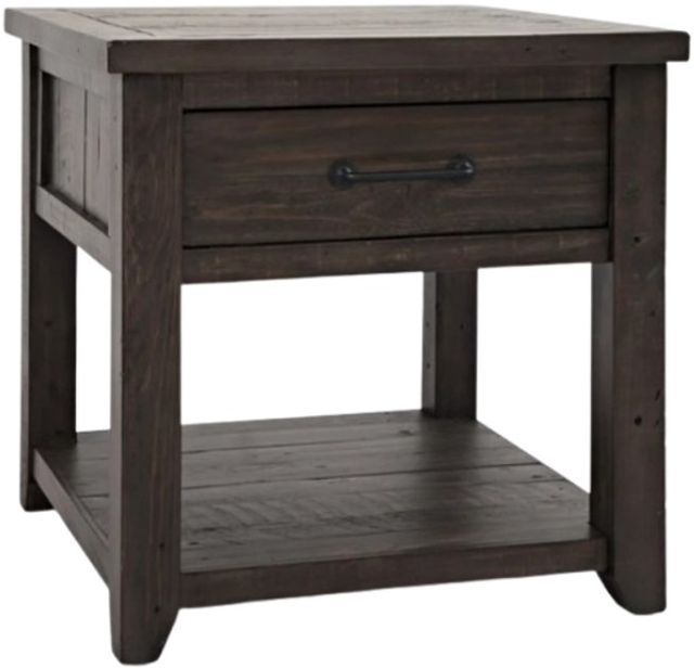Jofran Inc. Madison County Harris Barnwood End Table-0