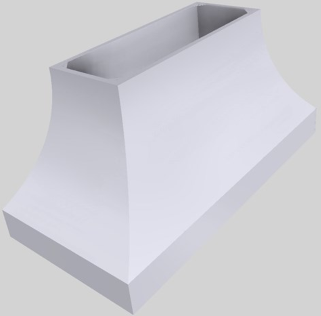Vent-A-Hood® Designer Series 60" White Island Range Hood-1