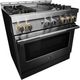 JennAir® RISE™ 36" Stainless Steel Pro Style Gas Range-4