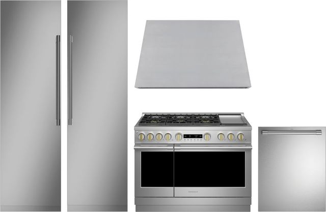 Monogram® 5 Piece Stainless Steel Dual Fuel Kitchen Package-0