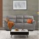 Furniture of America® Josias Light Gray Manual Reclining Sofa-1
