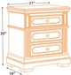 Millennium® by Ashley® Mikalene Brown Nightstands-1