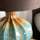 Crestview Collection Pfifer Blue Table Lamp-2