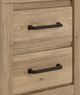 Benchcraft® Brozmont Tan 2-Drawer Nightstand-1