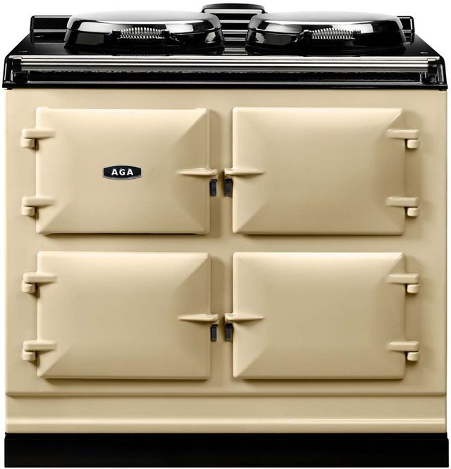 AGA™ 39" Cream Dual Control Electric Range-0