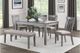 Mazin Furniture Armhurst 6-Piece Two-Tone Gray Dining Set-0