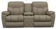 La-Z-Boy® Morrison Sable Power Reclining Loveseat with Console, Headrest, and Lumbar-1