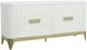 Fairfield® East Camden Antique Brass/Pearl Credenza-0