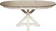 Riverside Furniture Myra Natural Round Dining Table with Paperwhite Base-2