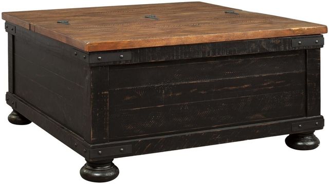 Signature Design by Ashley® Valebeck 2-Piece Black/Brown Living Room Table Set-1