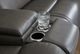 Signature Design by Ashley® 5Z-Harrenhurst 3-Piece Anchor Small Spaced Power Reclining Sectional-4