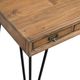 Elements International Boone 3-Piece Light Walnut Occasional Living Room Table Set-4