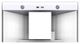 Vent-A-Hood® 36" White Wall Mounted Range Hood-2