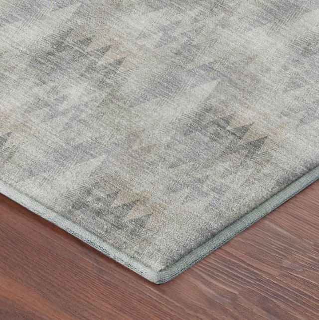 Dalyn™ Rug Company Soft Essentials SE5 Silver 5'x8' Area Rug-3