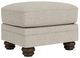 Flexsteel® Bexley Silver Driftwood Ottoman-0