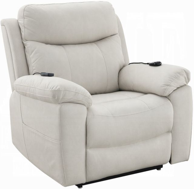 ACME Furniture Chriki Beige Power Lift Recliner with Heat and Massage-0