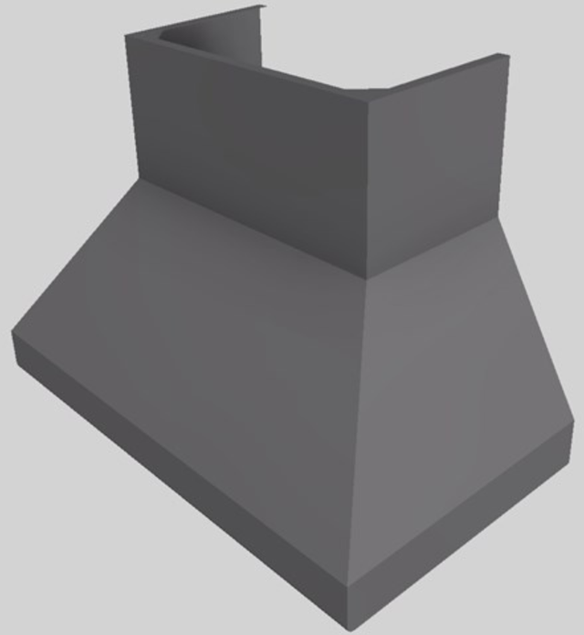 Vent-A-Hood® 42" Gunsmoke Wall Mounted Range Hood-2