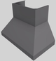 Vent-A-Hood® 42" Gunsmoke Wall Mounted Range Hood-2