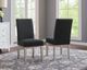 Brassex Inc. Bella 2-Piece Brown/Dark Grey Side Chair Set-3