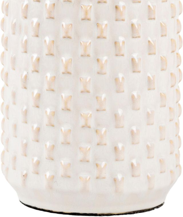 Surya Jessore White Glazed Lamp-2
