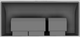 Vent-A-Hood® 48" Gunsmoke Retro Style Under Cabinet Range Hood-3