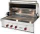 Wolf® 4-Burner Stainless Steel Built In Natural Gas Grill-0