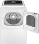 GE® 7.4 Cu. Ft. White Front Load Gas Dryer-1
