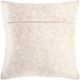 Surya Collins Cream 20"x20" Toss Pillow with Polyester Insert-2