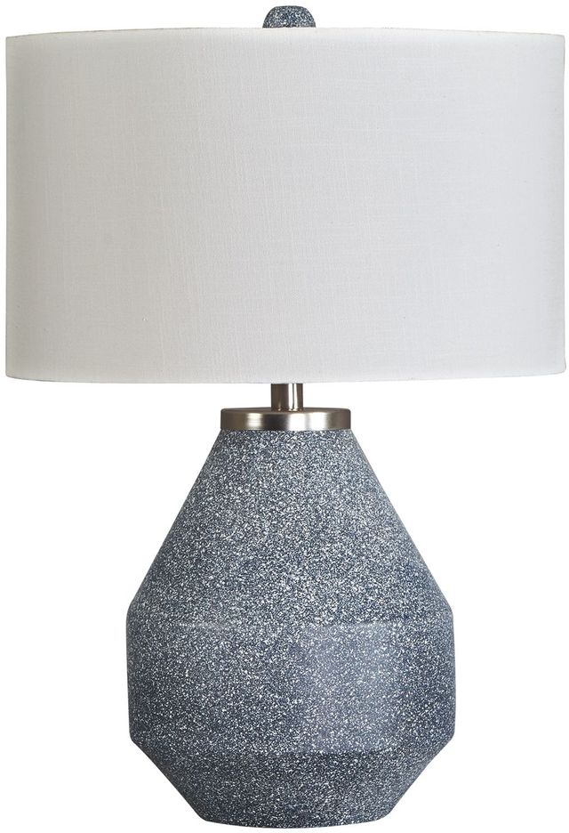 Signature Design by Ashley® Kristeva Blue Metal Table Lamp-0