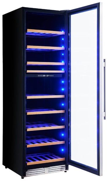FORNO® Avellino 24" 16 Cu. Ft. Stainless Steel Wine Cooler-3