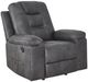 Signature Design by Ashley® Windstade Granite Power Rocker Recliner-0
