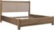 Modus Furniture Roycroft Beige/Harvest Wood Queen Bed-4