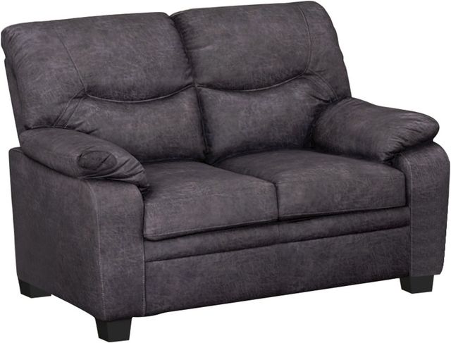 Coaster® Meagan 3-Piece Charcoal Living Room Set-2