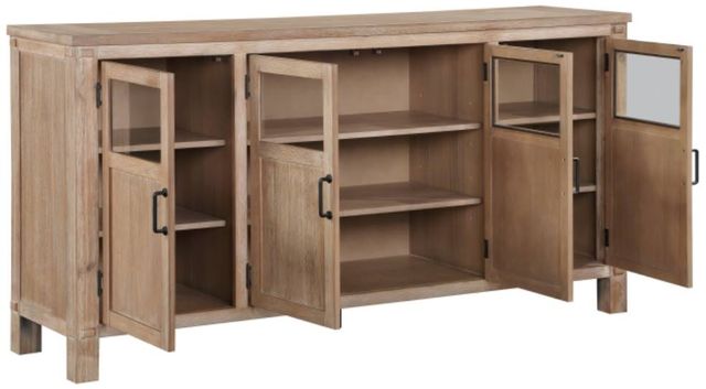 Homelegance® Aberdeen Distressed Light Oak Server-2