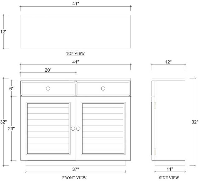 Bramble Customizable Oxford Shutter Cabinet-1