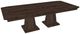 Mavin Customizable 48" x 96" Boat Dining Table-0