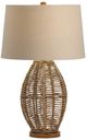 Crestview Collection Paxton Natural Woven Table Lamp-1